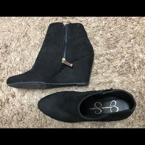 Jessica Simpson wedge bootie